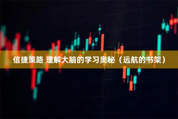 信捷策路 理解大脑的学习奥秘（远航的书架）